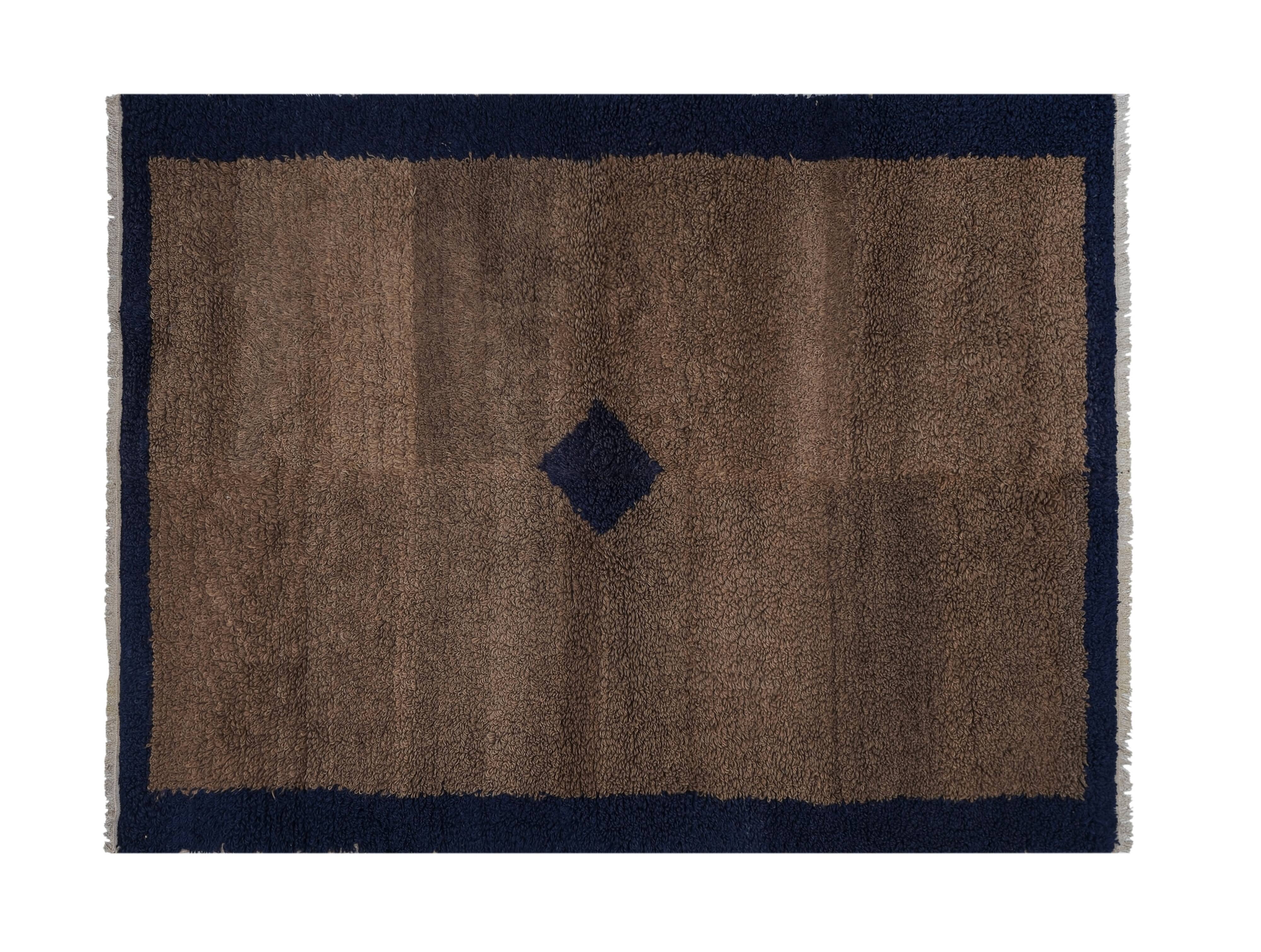Vintage Turkish Oushak Rug Handwoven 149x203 cm