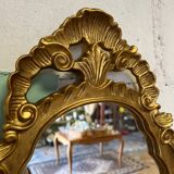 Louis XV style gilded mirror