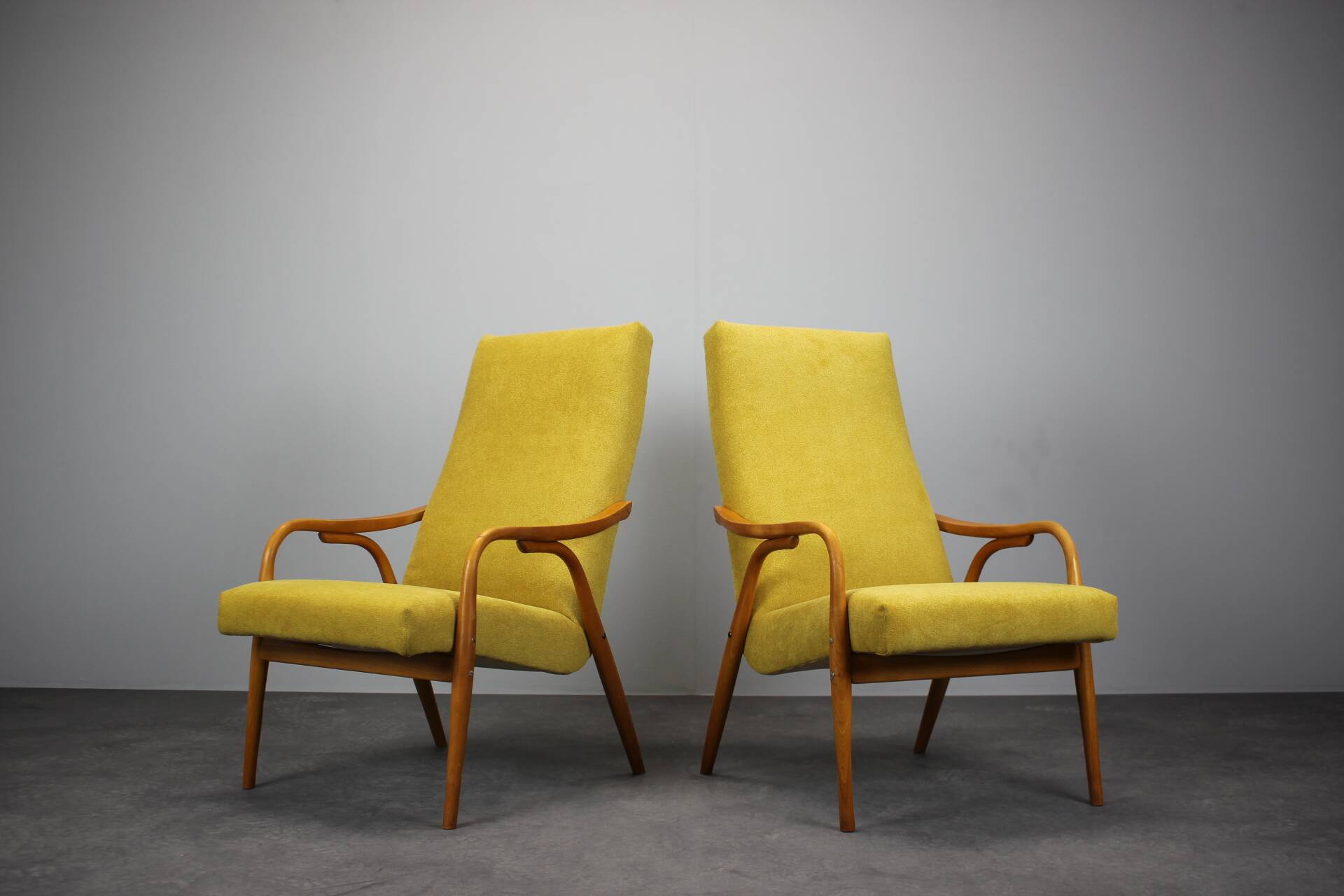 Set of 2 Antonin Šuman Armchairs, 1960s