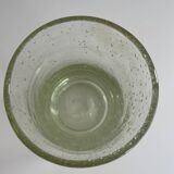 Biot France glass pot with lid