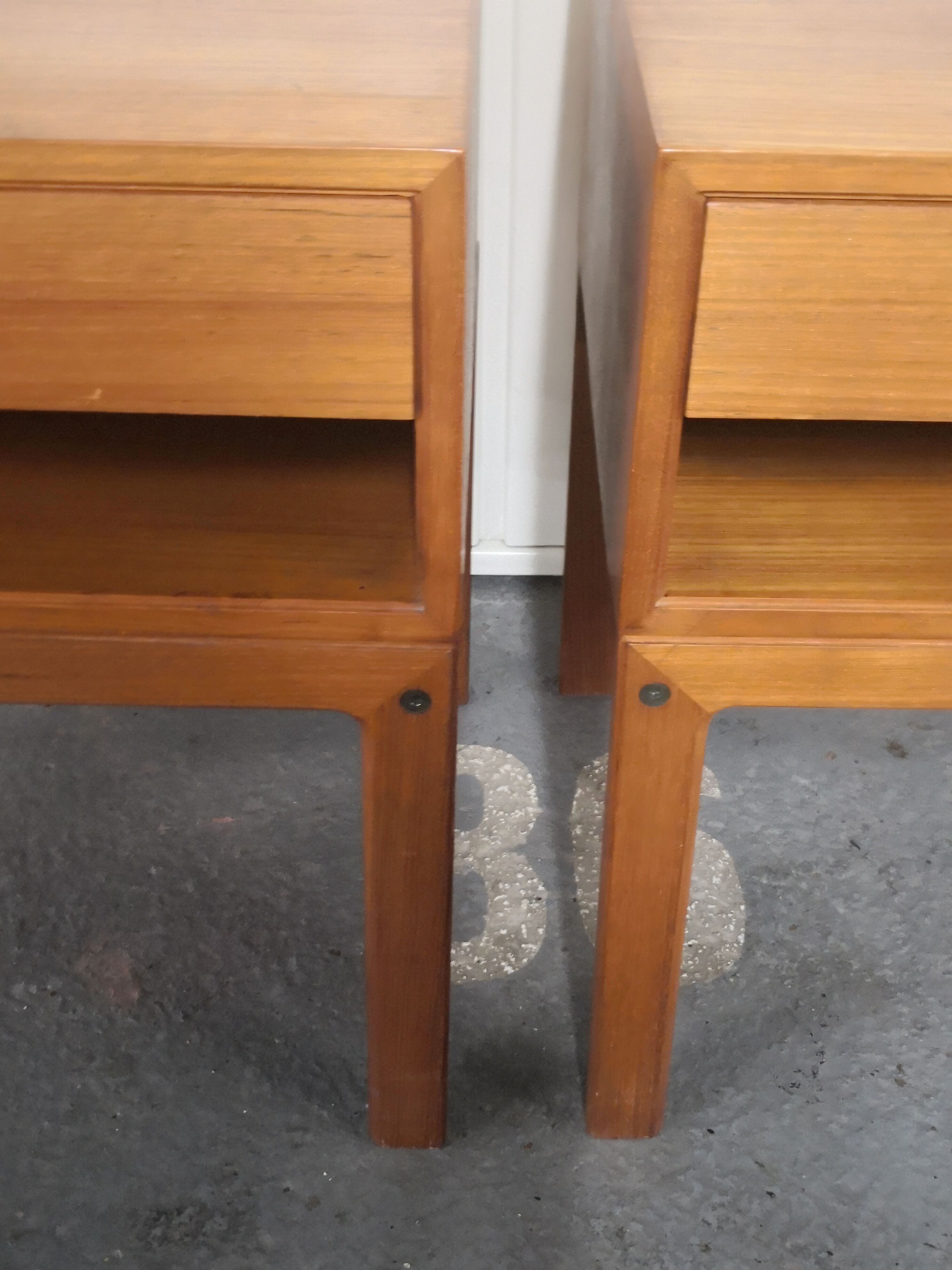 Pair of scandinavian bedside tables