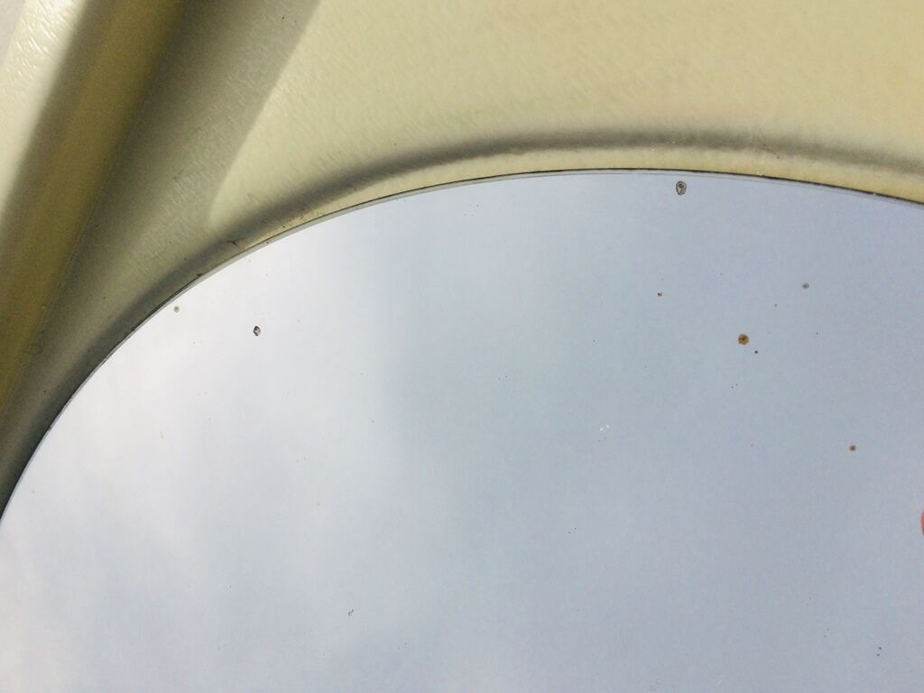 J-Paul Emonds-Alt mirror shelf for Meurop, space age era, vintage 70s