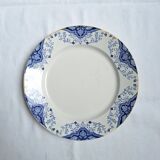 Plat creux Creil et Montereau bleu