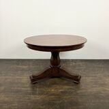 Mahogany center table Biedemeier