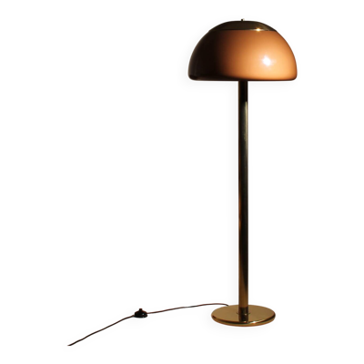 Lampe de sol en laiton par Cosack Leuchten   Allemagne années 1970