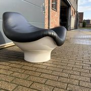 Rodica lounge chair de Mario Brunu pour Comfort Italy 1968