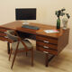 Rosewood desk, Danish design, 1970s, manufacturer: Eigil Petersens Møbelfab