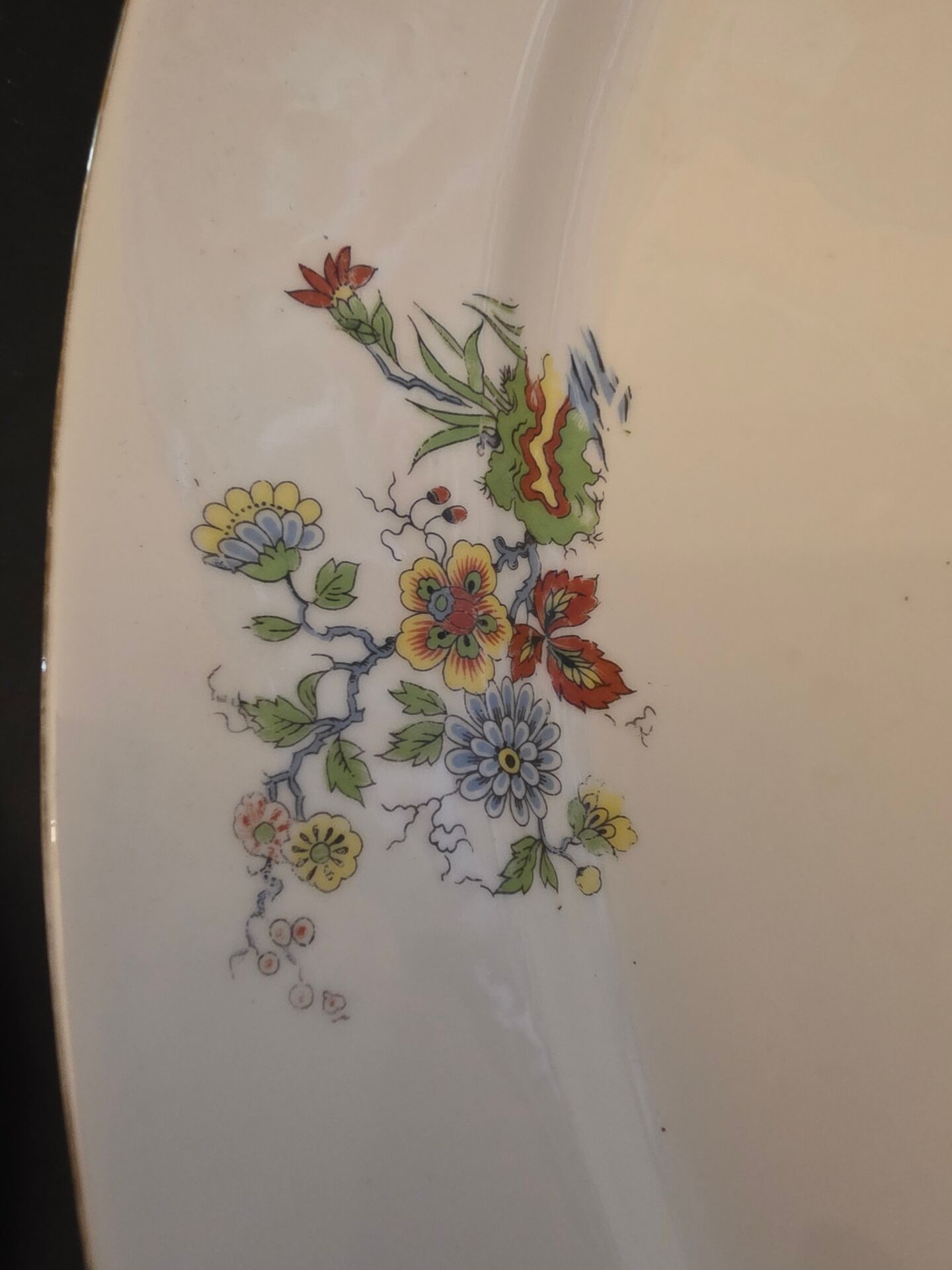 Oval plate