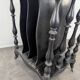 Napoleon III music partition cabinet in blackened wood