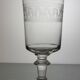 6 verres à eau / vin, XIXème