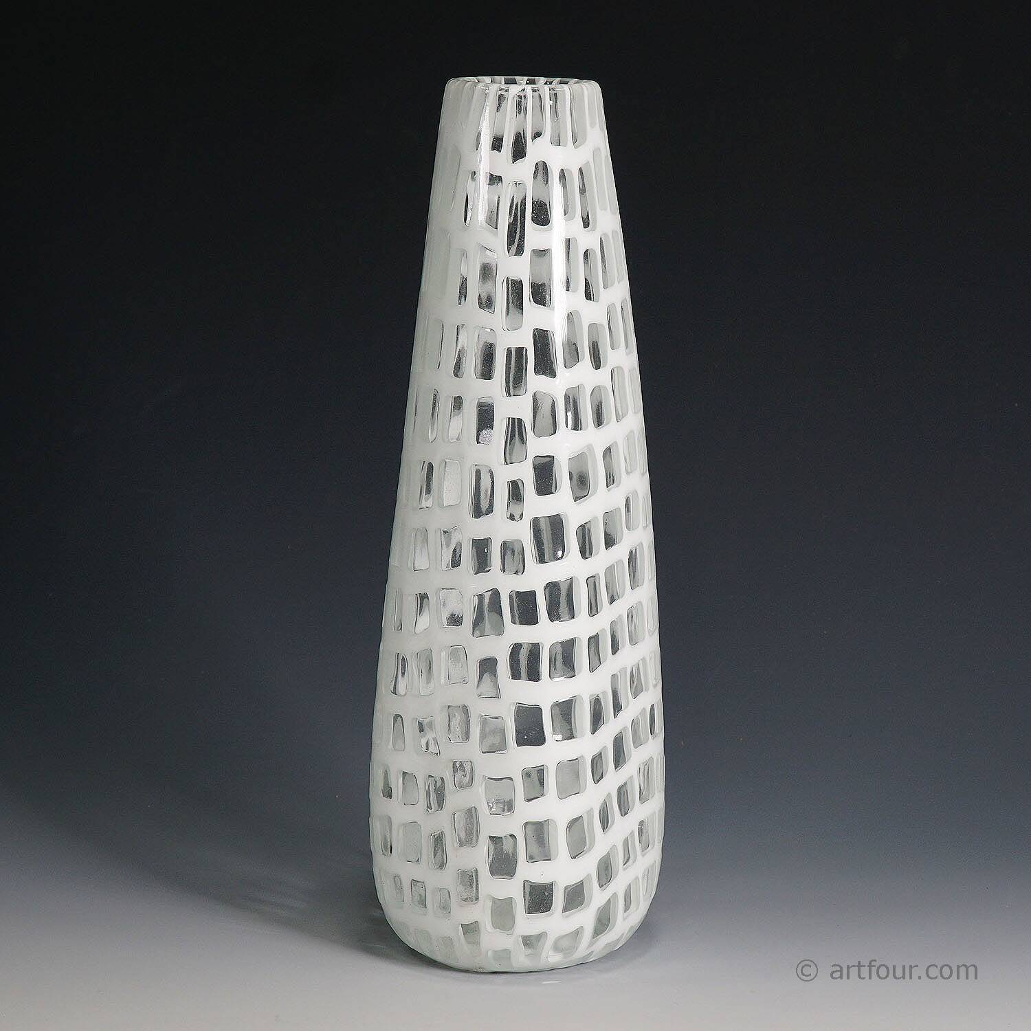 Vase 'occhi' de Tobia Scarpa pour Venini vers 1970