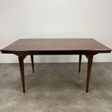 Table scandinave extensible en palissandre 1960