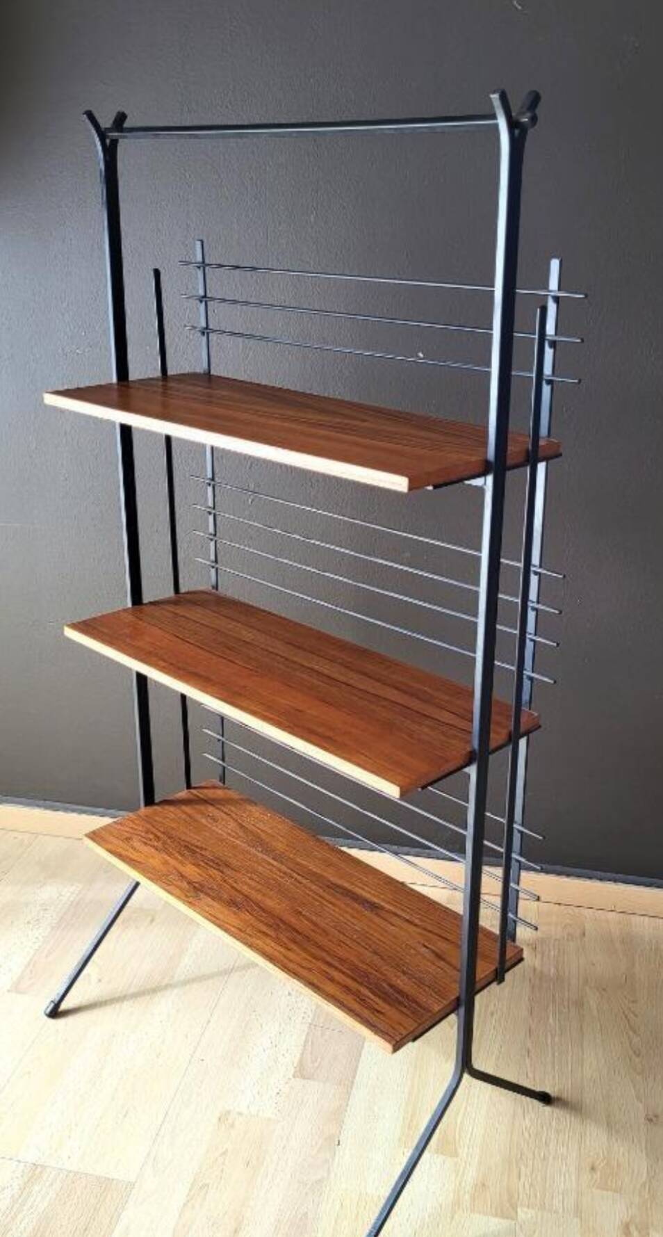 Vintage Teak Bookcase Shelf 70s'