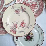 Vintage dessert plates