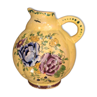 Vintage Provencal wine pitcher, Clamecy model