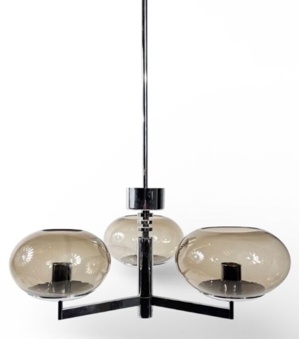 Lustre et paire d’appliques de Gaetano Sciolari