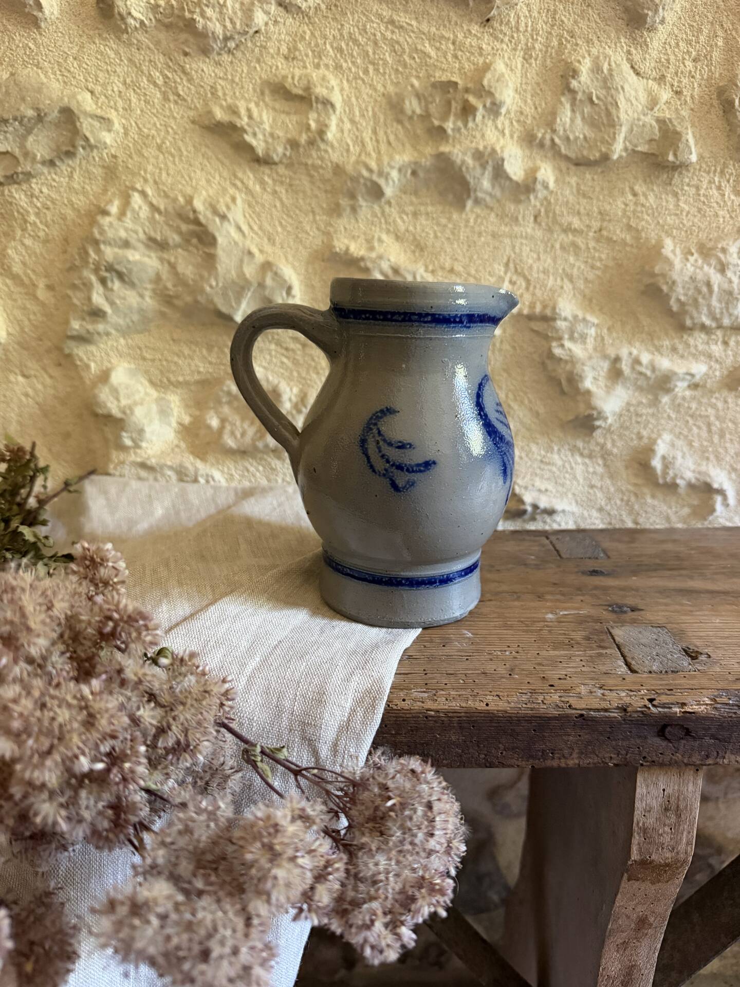 Vintage stoneware jug