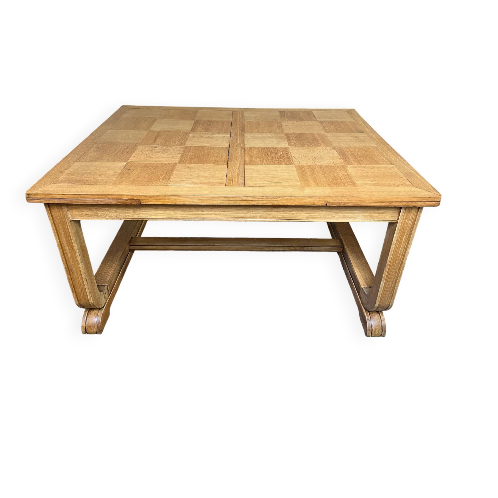 Table from the 1940s in light oak
