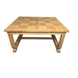 Table from the 1940s in light oak