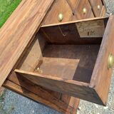 Wooden trade furniture 12 drawers hardware