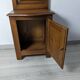 Old 19th century solid oak entrance cabinet