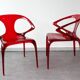 Pair of Ava chairs by Song Wen Zhong for Roche Bobois, 20th century.
