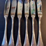 6 Christofle fish cutlery