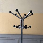 Vintage metal parrot coat rack
