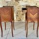 Paire de chevets , Style Louis XV en Palissandre