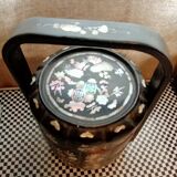 Box in lacquer and mother-of-pearl Tonkin 19th