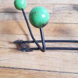 Vintage wall coat rack