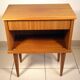 Deux tables de chevet années 60-70