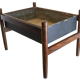 Vintage rosewood planter 'kokkedal' danish design