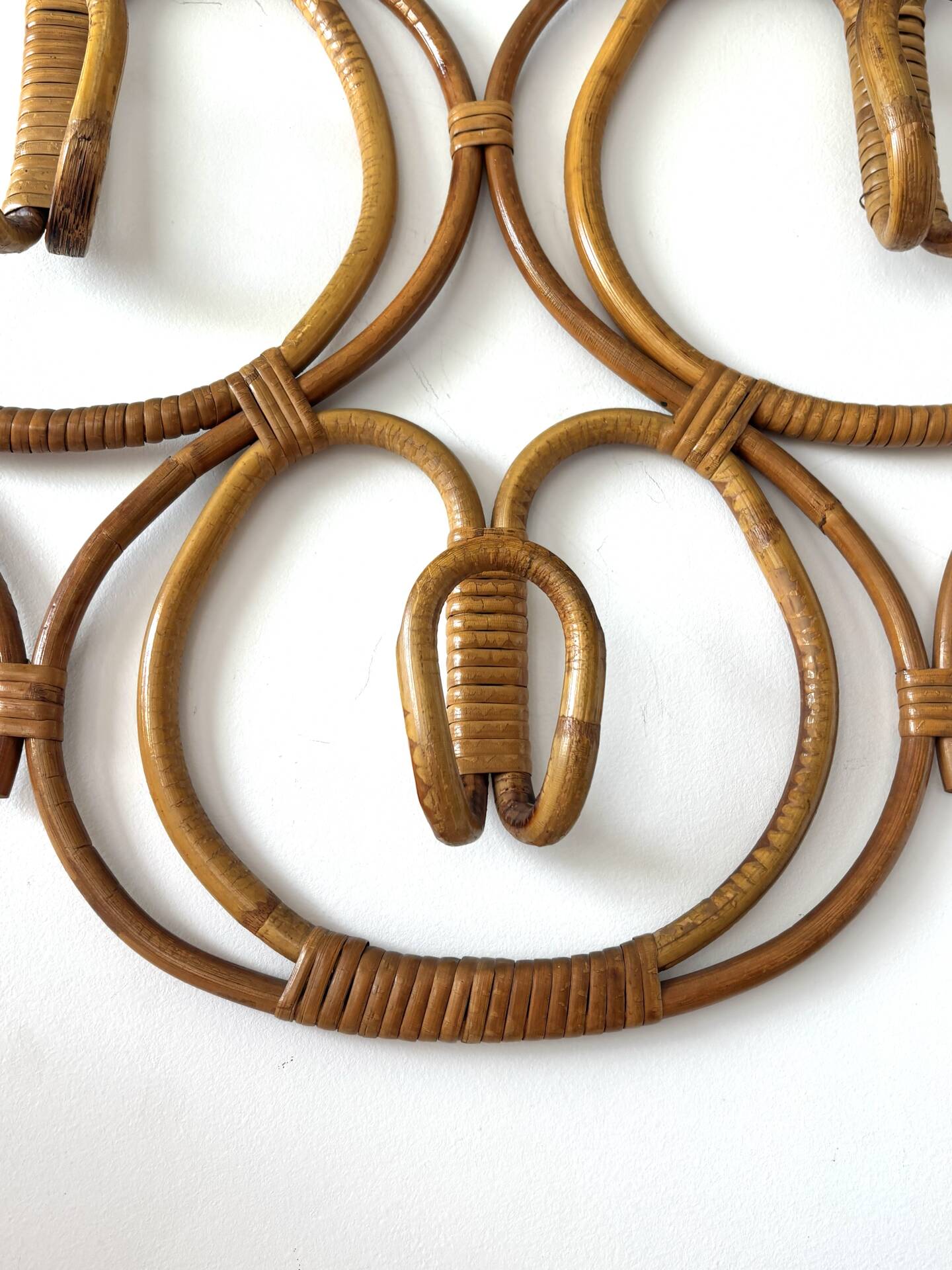Franco Albini rattan coat rack 1960