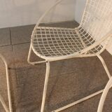 4 iron armchairs, design