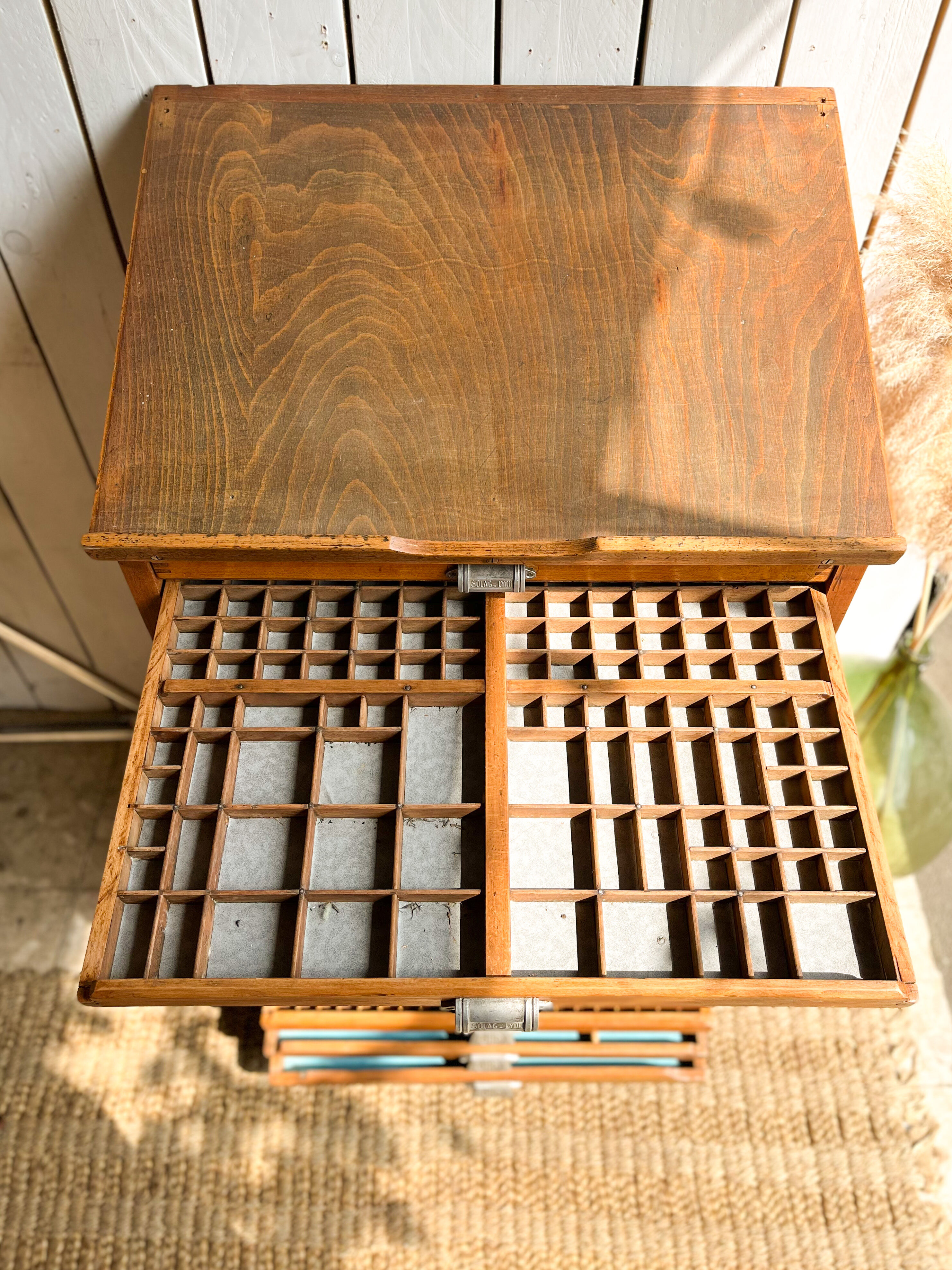 Old printing furniture