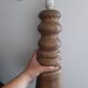 70s ceramic lamp base