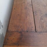 Rustic oak farmhouse table 19th -1m59