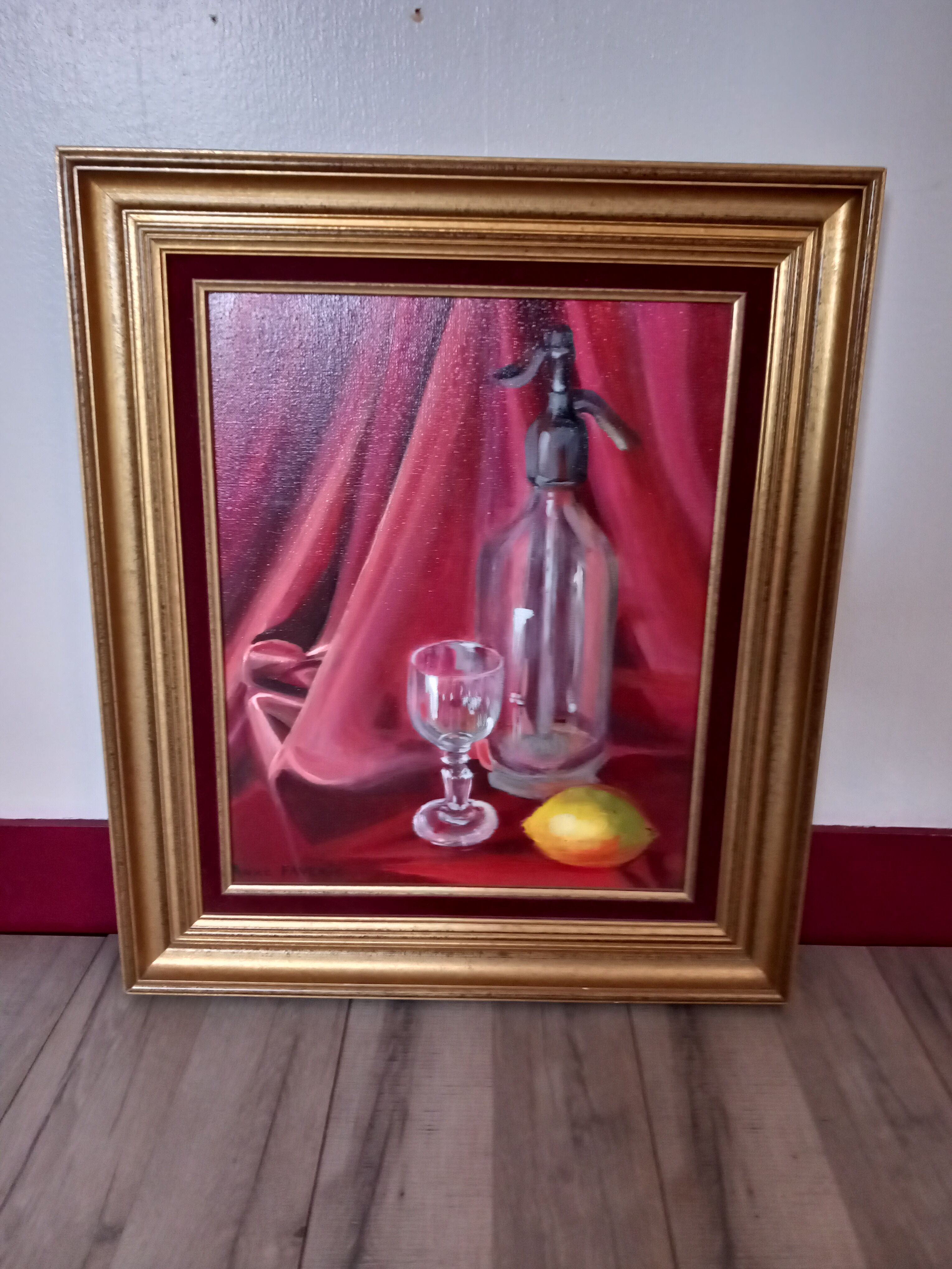 Oil on canvas- still life
