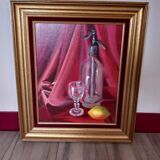 Oil on canvas- still life