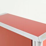 Antonello Mosca, Buffet For Cinova, Lacquer And Chrome, Italy C.1969