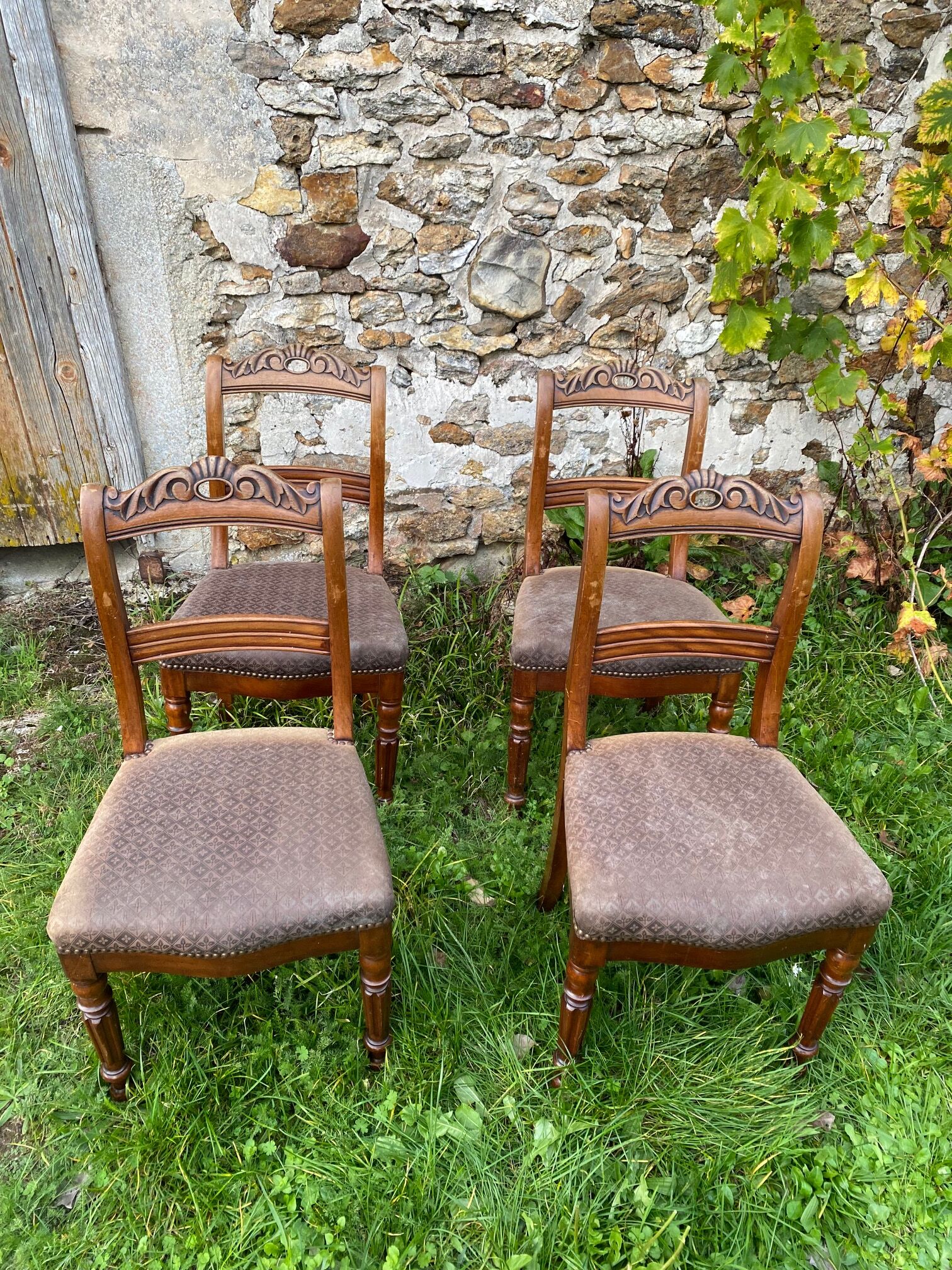 Louis Philippe style chairs