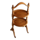 Side table - etagere - handmade of oak wood