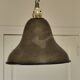 Suspension  abat-jour en laiton - lustre cloche métal bronzé