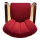 Art Deco Bauhaus armchairs by Lajos Kozma for Thonet Mundus
