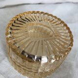 Round glass box