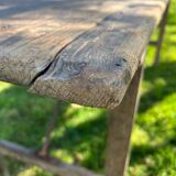 Table pliante ancienne en bois
