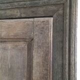 Antique door in solid oak