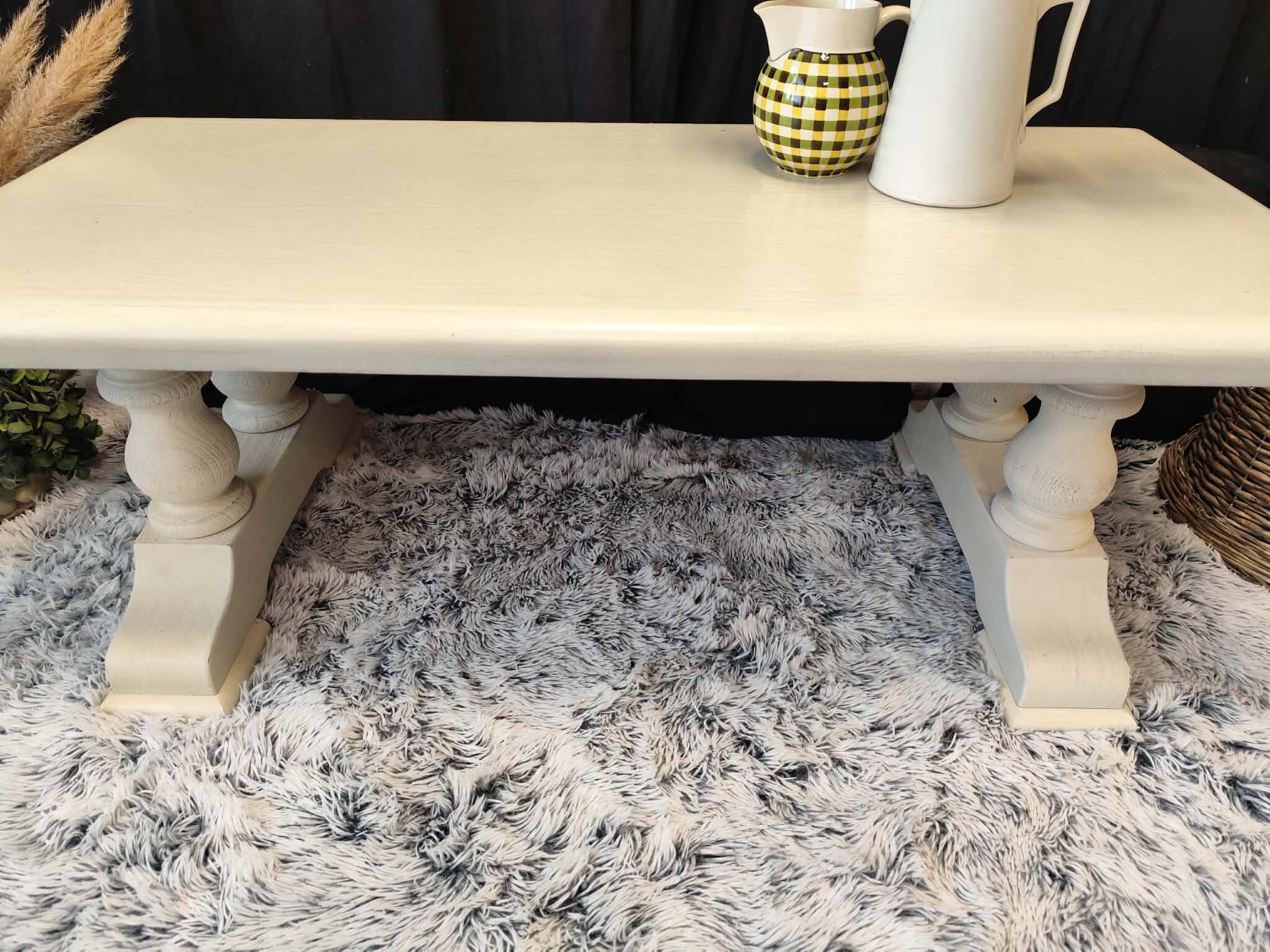 Table basse en chene massif