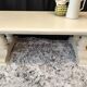 Table basse en chene massif